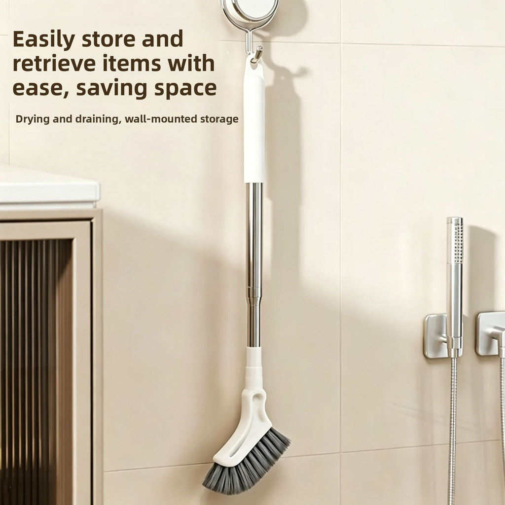 Extendable Bathroom Crevice Cleaning Brush