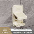Wall-Mounted Shower Foot Rest