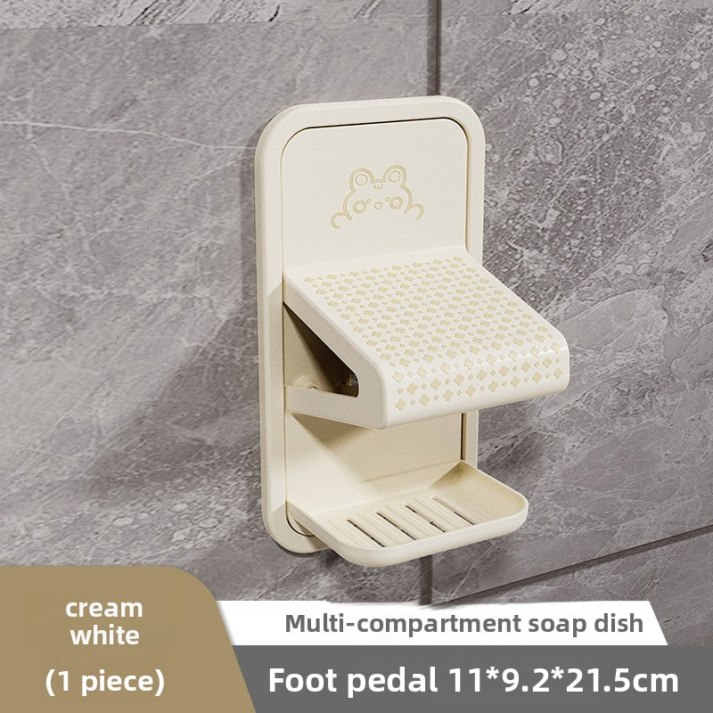 Wall-Mounted Shower Foot Rest