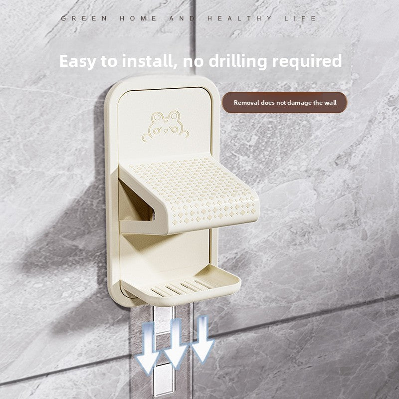 Wall-Mounted Shower Foot Rest